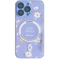 TPU+PC чохол Secret Garden with MagSafe для Apple iPhone 14 Pro (6.1")  Lilac - 00000058007_2