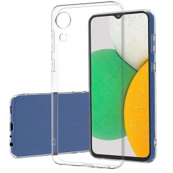 TPU чохол Epic Transparent 1,5mm Full Camera для Samsung Galaxy A03 Core  Безбарвний (прозорий) - 00000053999_1