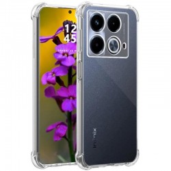 TPU чохол GETMAN Ease logo посилені кути Full Camera для Infinix Note 40 4G  Безбарвний (прозорий) - 00000073741_1