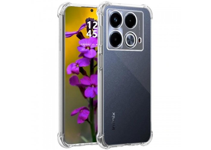 TPU чохол GETMAN Ease logo посилені кути Full Camera для Infinix Note 40 4G