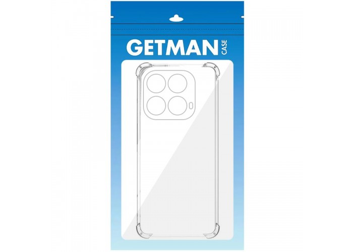 TPU чохол GETMAN Ease logo посилені кути Full Camera для Infinix Note 40 4G