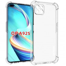 TPU чохол GETMAN Ease logo посилені кути Full Camera для Oppo A92s  Безбарвний (прозорий) - 00000071734_1