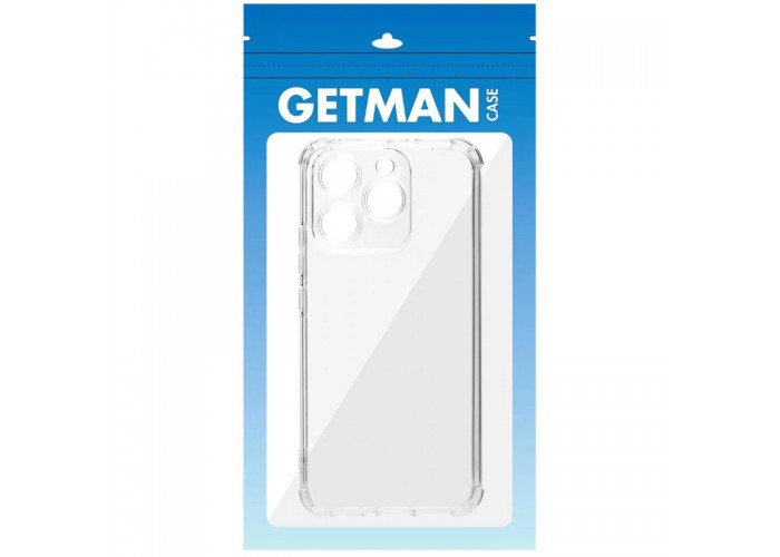 TPU чохол GETMAN Ease logo посилені кути Full Camera для Realme 15T