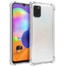 TPU чохол GETMAN Ease logo посилені кути Full Camera для Samsung Galaxy A31  Безбарвний (прозорий) - 00000084223_1