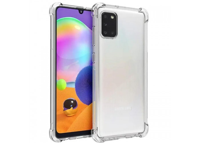 TPU чохол GETMAN Ease logo посилені кути Full Camera для Samsung Galaxy A31