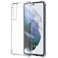 TPU чохол GETMAN Ease logo посилені кути Full Camera для Samsung Galaxy S22  Безбарвний (прозорий) - 00000071600_1
