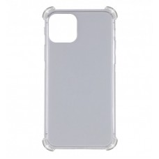 TPU чохол GETMAN Ease logo посилені кути для Apple iPhone 12 Pro / 12 (6.1")  Сірий (прозорий) - 00000064844_2
