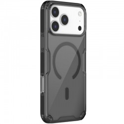 TPU чохол Nillkin Nature Pro Magnetic для Apple iPhone 17 Pro Max (6.9")  Чорний (прозорий) - 00000081045_3