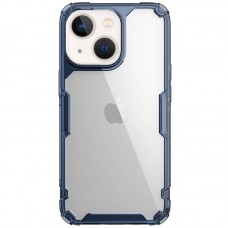 TPU чохол Nillkin Nature Pro Series для Apple iPhone 15 Plus (6.7")  Синій (прозорий) - 00000065676_2