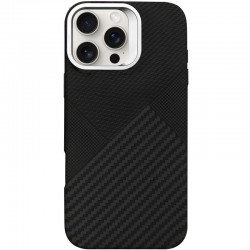 TPU чохол Pixel Craft with MagSafe для Apple iPhone 16 Pro Max (6.9")  Graphite Flow - 00000081432_2