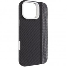 TPU чохол Pixel Craft with MagSafe для Apple iPhone 16 (6.1")  Carbon Line - 00000081430_1
