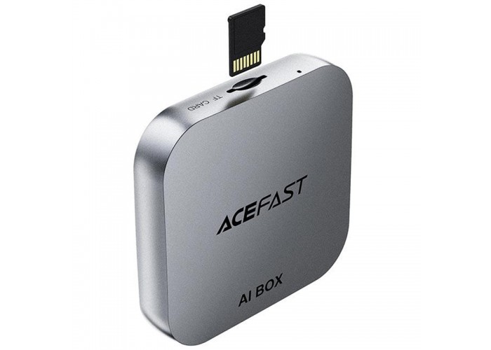 Адаптер Acefast QC2 AI Box car wireless CarPlay/Android Auto