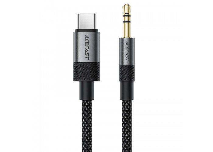 Аудіо кабель Aux Acefast J11 (Type-C to AUX 3.5mm plug) (1m)