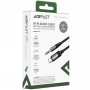 Аудіо кабель Aux Acefast J11 (Type-C to AUX 3.5mm plug) (1m)