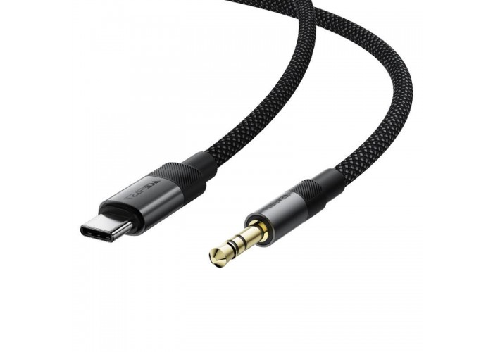 Аудіо кабель Aux Acefast J11 (Type-C to AUX 3.5mm plug) (1m)