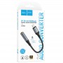 Аудіо кабель Aux Hoco LS36A Fresh 3.5mm to Lightning (0.12m)