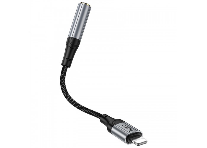 Аудіо кабель Aux Hoco LS36A Fresh 3.5mm to Lightning (0.12m)