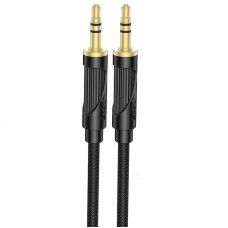 Аудіо кабель Aux Hoco UPA30 Friend (1m)  Black - 00000079029_1