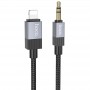 Аудіо кабель Aux Hoco UPA32A Clever digital (Lightning to AUX 3.5mm) (1m)