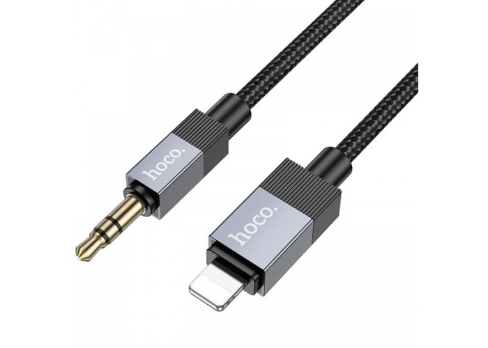 Аудіо кабель Aux Hoco UPA32A Clever digital (Lightning to AUX 3.5mm) (1m)