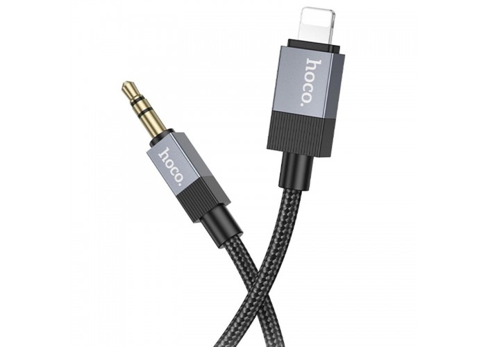 Аудіо кабель Aux Hoco UPA32A Clever digital (Lightning to AUX 3.5mm) (1m)