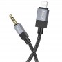 Аудіо кабель Aux Hoco UPA32A Clever digital (Lightning to AUX 3.5mm) (1m)