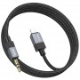 Аудіо кабель Aux Hoco UPA32A Clever digital (Lightning to AUX 3.5mm) (1m)