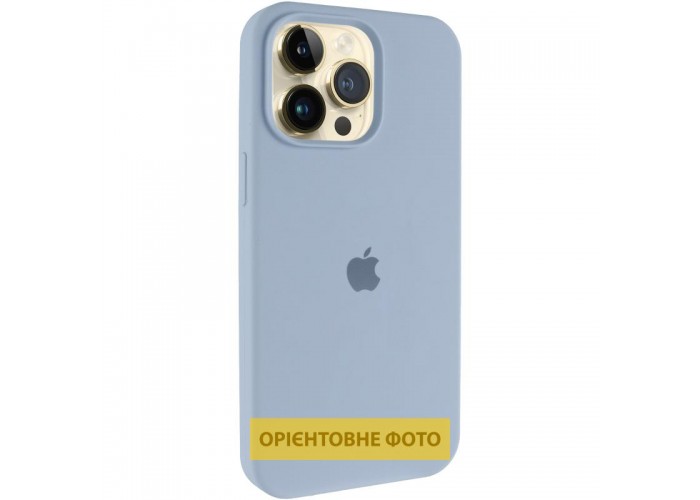 Чохол Silicone Case (AA) Logo with MagSafe для Apple iPhone 17 (6.3