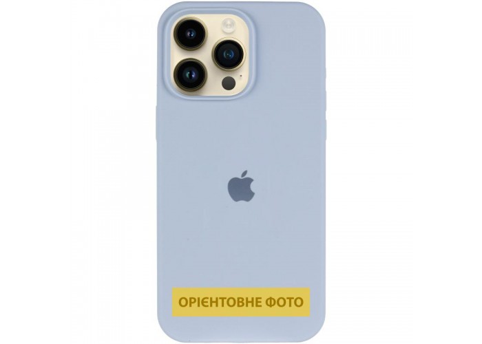 Чохол Silicone Case (AA) Logo with MagSafe для Apple iPhone 17 (6.3