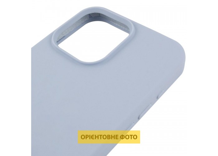 Чохол Silicone Case (AA) Logo with MagSafe для Apple iPhone 17 (6.3