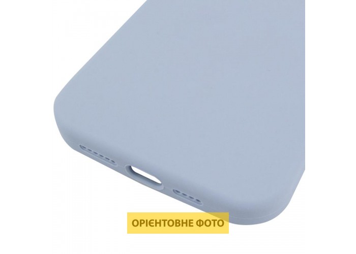 Чохол Silicone Case (AA) Logo with MagSafe для Apple iPhone 17 (6.3