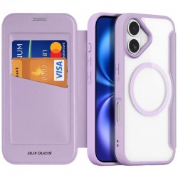 Чохол-книжка Dux Ducis Skin X Pro with MagSafe для Apple iPhone 17 (6.3")  Purple Pink - 00000080528_3