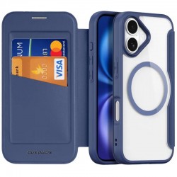 Чохол-книжка Dux Ducis Skin X Pro with MagSafe для Apple iPhone 17 (6.3")  Blue - 00000080528_2