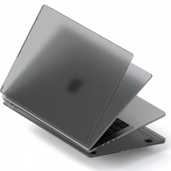 Чохол-накладка Clear Shell для Apple MacBook Pro 14.2" (A2442/A2779/A2918/A2992/A3112/A3185/A3401)  Чорний - 00000067306_2