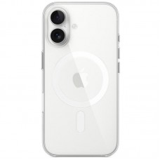 Чохол Clear Case (AAA) with MagSafe and Animation для Apple iPhone 17 (6.3")  Clear - 00000081248_1