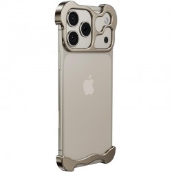 Чохол Minimalist Metal Bumper для Apple iPhone 17 Pro (6.3")  Titanium Gray - 00000082654_4