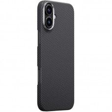 Чохол PC Carbon Protection Slim with MagSafe для Apple iPhone 17 (6.3")  Black - 00000085095_1