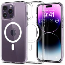 Чохол SGP Ultra Hybrid (MagFit) для Apple iPhone 14 Pro (6.1")  Прозорий - 00000058037_1