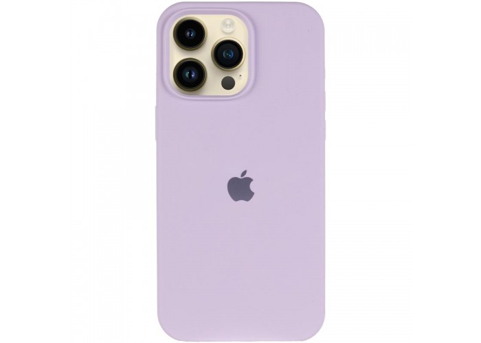 Чохол Silicone Case (AA) Logo with MagSafe для Apple iPhone 14 Pro Max (6.7