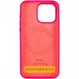 Чохол Silicone Case (AA) Logo with MagSafe для Apple iPhone 16 (6.1