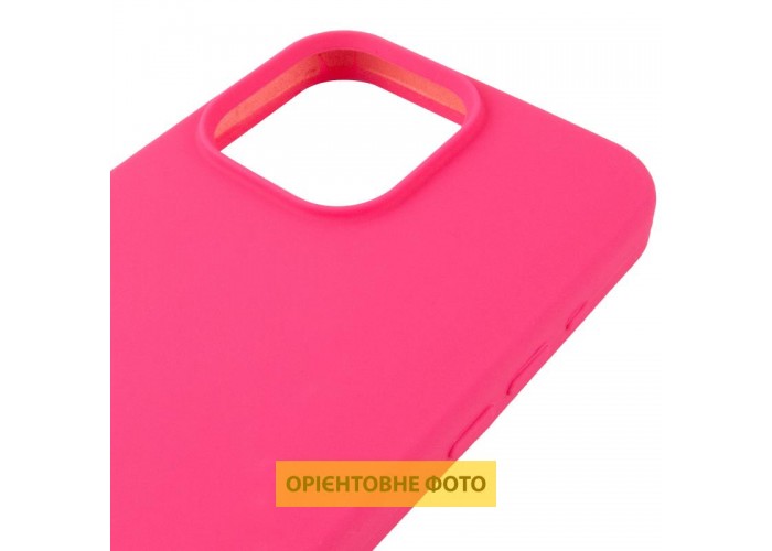 Чохол Silicone Case (AA) Logo with MagSafe для Apple iPhone 16 (6.1