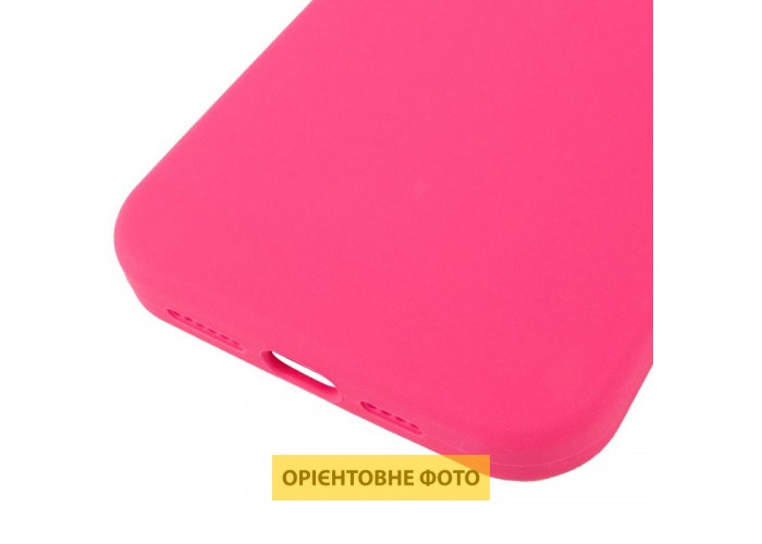 Чохол Silicone Case (AA) Logo with MagSafe для Apple iPhone 16 (6.1