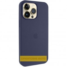 Чохол Silicone Case (AA) Logo with MagSafe для Apple iPhone 16 (6.1")  Темно-синій / Midnight blue - 00000080644_13