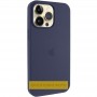 Чохол Silicone Case (AA) Logo with MagSafe для Apple iPhone 16 (6.1