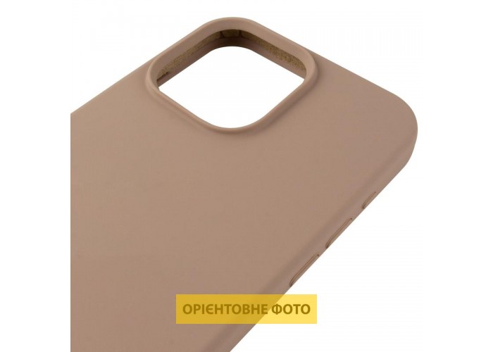 Чохол Silicone Case (AA) Logo with MagSafe для Apple iPhone 16 (6.1