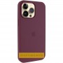 Чохол Silicone Case (AA) Logo with MagSafe для Apple iPhone 16 (6.1