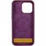 Чохол Silicone Case (AA) Logo with MagSafe для Apple iPhone 16 (6.1