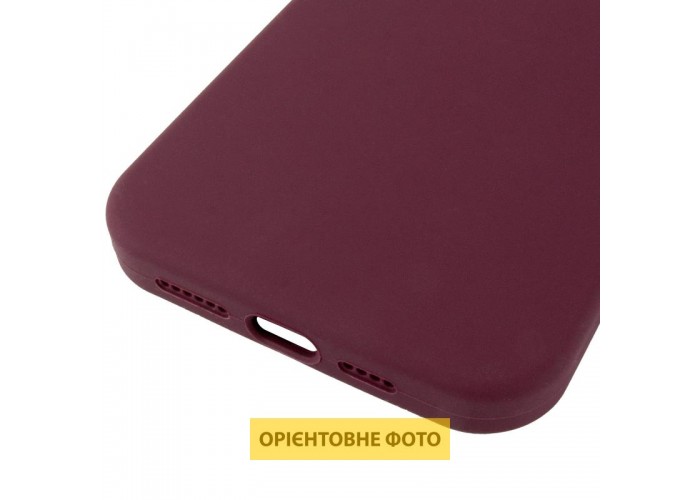 Чохол Silicone Case (AA) Logo with MagSafe для Apple iPhone 16 (6.1