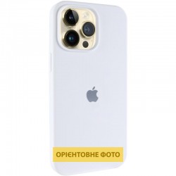 Чохол Silicone Case (AA) Logo with MagSafe для Apple iPhone 17 (6.3")  Білий / White - 00000081000_2