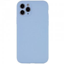 Чохол Silicone Case Full Camera Protective (AA) NO LOGO для Apple iPhone 12 Pro (6.1")  Блакитний / Lilac Blue - 00000070225_4